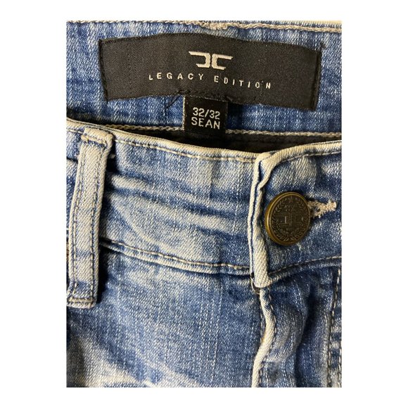 Jordan Craig Mens SEAN Jeans Legacy Edition Distressed Denim Size 32/32 - Picture 4 of 7